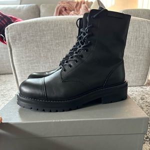 All Saints ‘Hank Leather Boots’